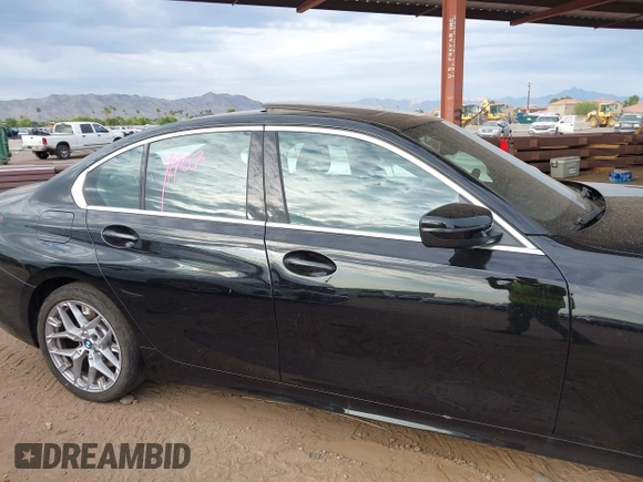 2025 BMW 3 Series 330i with VIN 3MW69CW03S8F06131, listed as a IAAI auction lot 42772628 with 16,765 mi miles and . Bid and sale history available at DreamBid. Image 12.