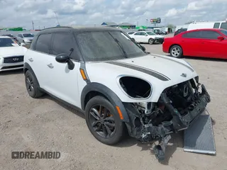 2012 MINI Countryman S with VIN WMWZC3C57CWL87877, listed as a IAAI auction lot 41909121 with Not Provided miles and . Bid and sale history available at DreamBid. Image 1.
