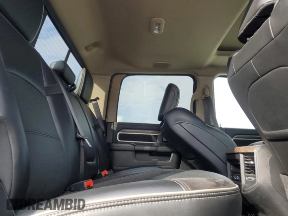 2021 Ram 2500 Laramie with VIN 3C6UR5FL5MG591697, listed as a Copart auction lot 44779435 with 37,736 mi miles and Salvage Title. Bid and sale history available at carsss.com. Image 10.