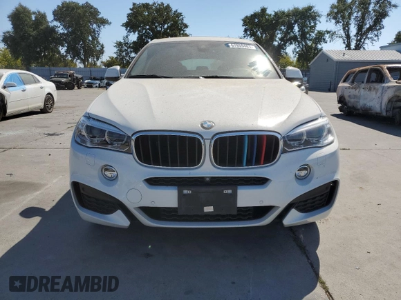 2017 BMW X6 xDrive35i with VIN 5UXKU2C37H0X47572, listed as a Copart auction lot 67859483 with 77,963 mi miles. Bid and sale history available at carsss.com. Image 5.