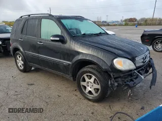 2005 Mercedes-Benz M-Class 5.0L with VIN 4JGAB75E55A542350, listed as a Copart auction lot 79422774 with 169,970 mi miles and Salvage Title. Bid and sale history available at carsss.com. Image 4.