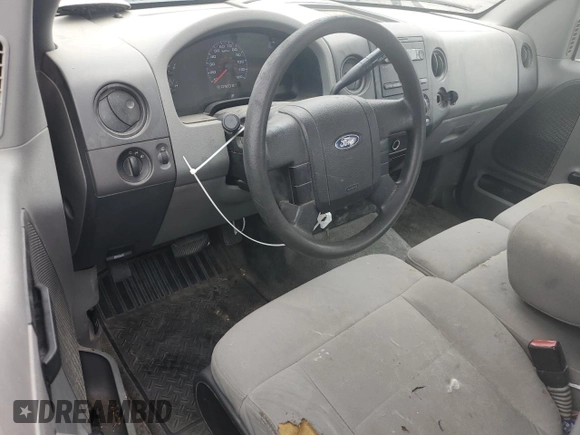 2007 Ford F-150 XL with VIN 1FTRF12W97KC18398, listed as a Copart auction lot 54759555 with 320,783 mi miles and Salvage title. Bid and sale history available at DreamBid. Image 8.