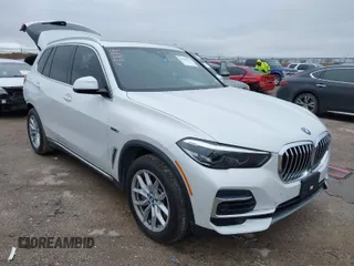 2023 BMW X5 xDrive45e with VIN 5UXTA6C02P9R94549, listed as a IAAI auction lot 41534725 with 8,698 mi miles. Bid and sale history available at carsss.com. Image 1.