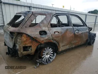 2022 Mercedes-Benz GLE 450 with VIN 4JGFB5KB2NA628428, listed as a Copart auction lot 54401765 with Not provided miles and Non repairable. Bid and sale history available at DreamBid. Image 3.