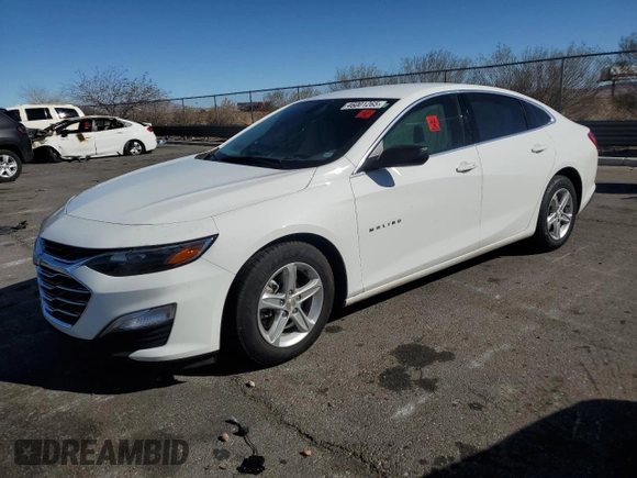 2020 Chevrolet Malibu LS with VIN 1G1ZB5ST8LF144766, listed as a Copart auction lot 46001265 with 85,434 mi miles and Salvage Title. Bid and sale history available at DreamBid. Image 1.