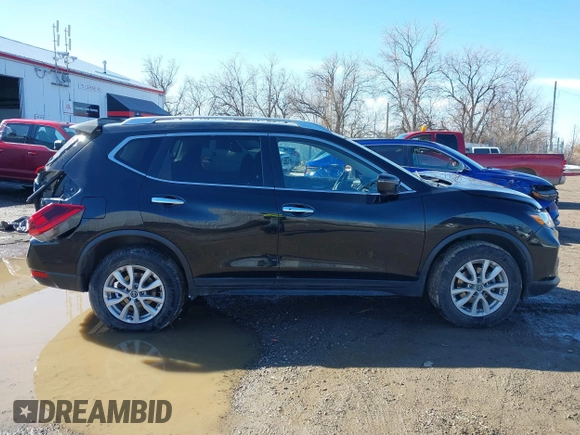 2019 Nissan Rogue SV with VIN KNMAT2MV4KP507393, listed as a IAAI auction lot 41702759 with 108,821 mi miles. Bid and sale history available at carsss.com. Image 13.