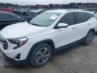 2020 GMC Terrain SLT with VIN 3GKALPEVXLL124409, listed as a IAAI auction lot 42355378 with 116,736 mi miles and . Bid and sale history available at DreamBid. Image 2.