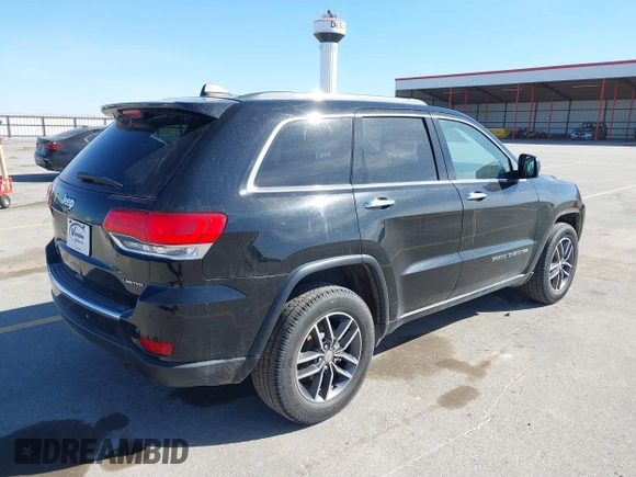 2017 Jeep Grand Cherokee Limited with VIN 1C4RJFBG9HC662672, listed as a IAAI auction lot 41763565 with 140,581 mi miles. Bid and sale history available at carsss.com. Image 4.