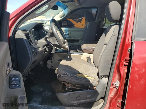 2009 Dodge Ram 1500 SLT with VIN 1D3HV13T09S708936, listed as a Copart auction lot 71843704 with 91,627 mi miles and Salvage Title. Bid and sale history available at carsss.com. Image 7.
