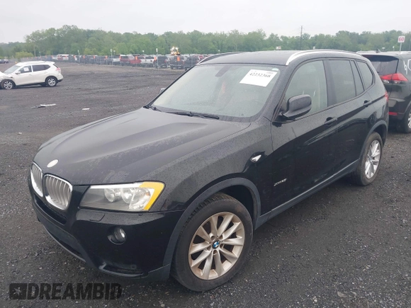 2014 BMW X3 xDrive28i with VIN 5UXWX9C53E0D24893, listed as a IAAI auction lot 42232368 with 15,000 mi miles and . Bid and sale history available at DreamBid. Image 2.