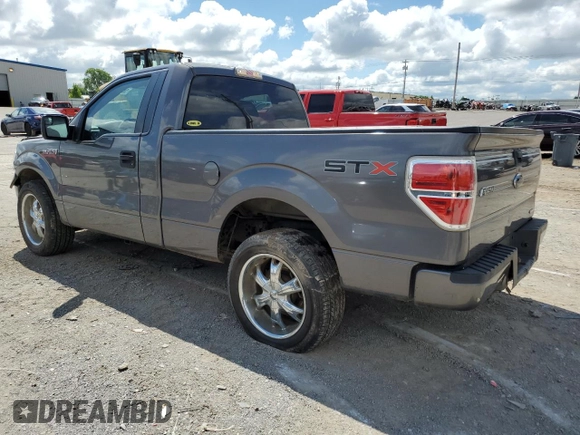 2012 Ford F-150 XL with VIN 1FTMF1CF9CKD87999, listed as a Copart auction lot 56115155 with 217,409 mi miles and Salvage title. Bid and sale history available at DreamBid. Image 2.