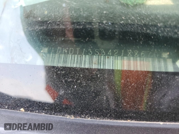 2004 GMC Envoy SLT with VIN 1GKDT13S342188670, listed as a Copart auction lot 59080825 with 334,233 mi miles and Salvage title. Bid and sale history available at DreamBid. Image 13.