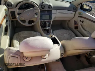 2007 Mercedes-Benz CLK 350 with VIN WDBTK56F27T078917, listed as a Copart auction lot 76974544 with Not Provided miles and Non Repairable. Bid and sale history available at DreamBid. Image 8.