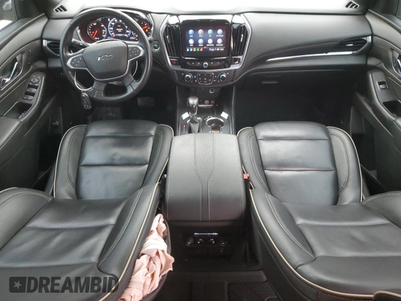 2022 Chevrolet Traverse Premier with VIN 1GNERKKW7NJ184791, listed as a Copart auction lot 44900045 with 36,796 mi miles and Salvage title. Bid and sale history available at DreamBid. Image 8.