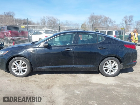 2013 Kia Optima EX with VIN 5XXGN4A74DG204243, listed as a IAAI auction lot 41770086 with 197,019 mi miles. Bid and sale history available at carsss.com. Image 14.