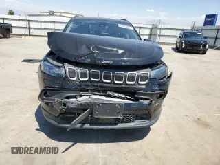 2022 Jeep Compass Latitude с VIN 3C4NJCBB3NT137141, выставлен на аукционе Copart как лот 63345805 с пробегом 54 983 миль миль и Списание • Salvage title. История ставок и продаж доступна на DreamBid. Изображение 5.