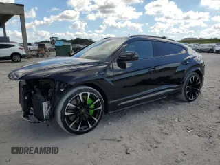2019 Lamborghini Urus z VIN ZPBUA1ZL5KLA00961, wystawiony jako Copart lot #82316524 z przebiegiem 36 541 mil mil oraz Szkody całkowita. Historia ofert i sprzedaży dostępna na DreamBid. Obrazek 1.