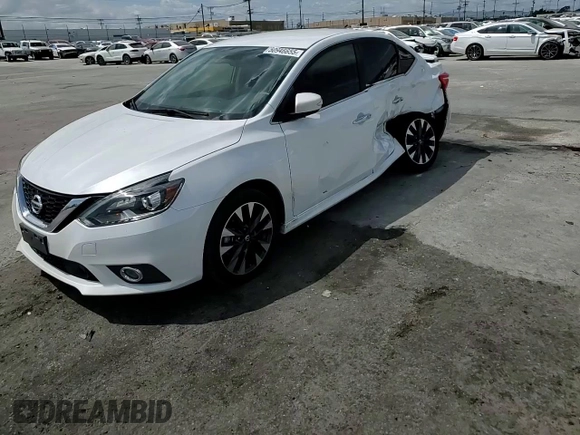 2019 Nissan Sentra SV with VIN 3N1AB7AP7KY421440, listed as a Copart auction lot 50946655 with 75,507 mi miles and Salvage Title. Bid and sale history available at DreamBid. Image 10.