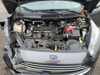 2018 Ford Fiesta SE with VIN 3FADP4EJ9JM123063, listed as a Copart auction lot 46088195 with 48,376 mi miles and Salvage Title. Bid and sale history available at carsss.com. Image 14.
