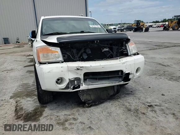 2008 Nissan Titan XE with VIN 1N6BA07D88N345254, listed as a Copart auction lot 54161195 with 189,121 mi miles and Salvage Title. Bid and sale history available at carsss.com. Image 13.