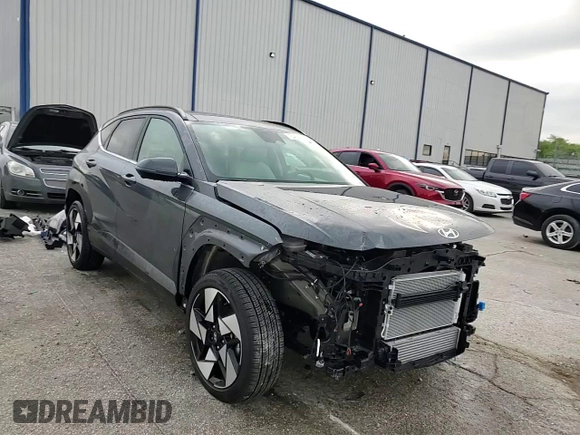 2024 Hyundai Kona Limited with VIN KM8HECA32RU172868, listed as a Copart auction lot 54697065 with 4,986 mi miles and Salvage title. Bid and sale history available at DreamBid. Image 15.