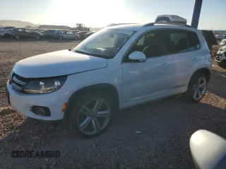 2016 Volkswagen Tiguan R-Line with VIN WVGAV7AX0GW527212, listed as a Copart auction lot 44237135 with 36,893 mi miles and Salvage title. Bid and sale history available at DreamBid. Image 1.