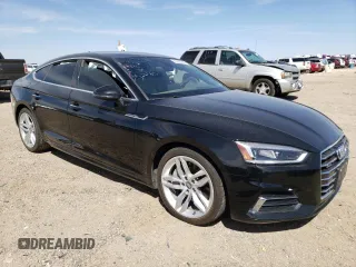 2019 Audi A5 Sportback Premium with VIN WAUANCF57KA053752, listed as a Copart auction lot 47690353 with 0 mi miles. Bid and sale history available at carsss.com. Image 4.