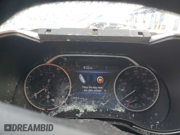 2018 Nissan Maxima S with VIN 1N4AA6AP6JC396666, listed as a Copart auction lot 47145545 with 129,198 mi miles and Salvage Title. Bid and sale history available at DreamBid. Image 9.