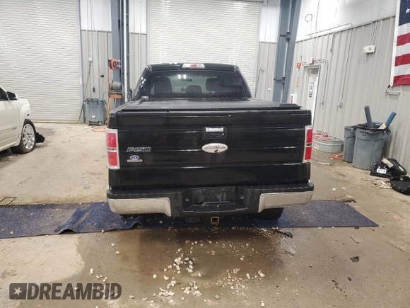 2011 Ford F-150 XLT with VIN 1FTFW1ET3BKE02555, listed as a Copart auction lot 51791675 with 206,065 mi miles and Salvage Title. Bid and sale history available at carsss.com. Image 6.