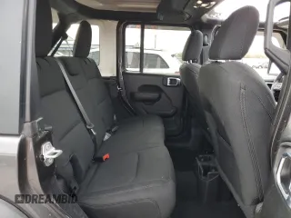 2022 Jeep Wrangler Unlimited Sport with VIN 1C4HJXDG6NW133687, listed as a Copart auction lot 46189285 with 15,083 mi miles and Salvage Title. Bid and sale history available at DreamBid. Image 11.