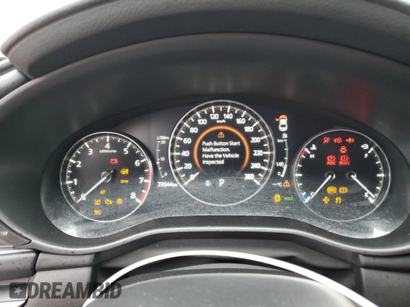 2024 Mazda 3 S Select Sport with VIN JM1BPABM5R1708570, listed as a Copart auction lot 47841515 with 39,044 mi miles and Clean title. Bid and sale history available at DreamBid. Image 9.