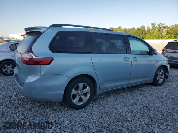 2015 Toyota Sienna LE AAS with VIN 5TDKK3DCXFS618196, listed as a Copart auction lot 52952755 with 157,513 mi miles and Clean Title. Bid and sale history available at carsss.com. Image 3.