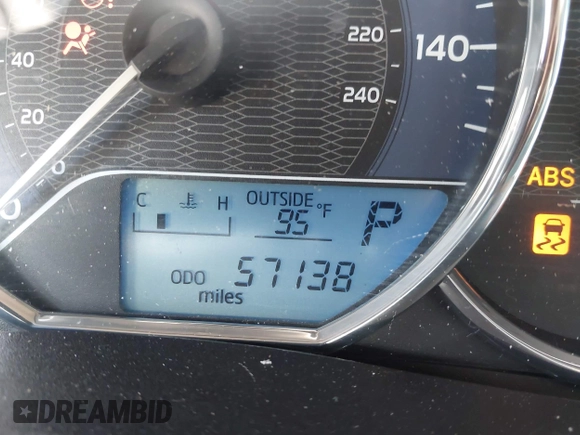 2016 Toyota Corolla L with VIN 2T1BURHE7GC630647, listed as a IAAI auction lot 42483823 with 57,138 mi miles and . Bid and sale history available at DreamBid. Image 16.