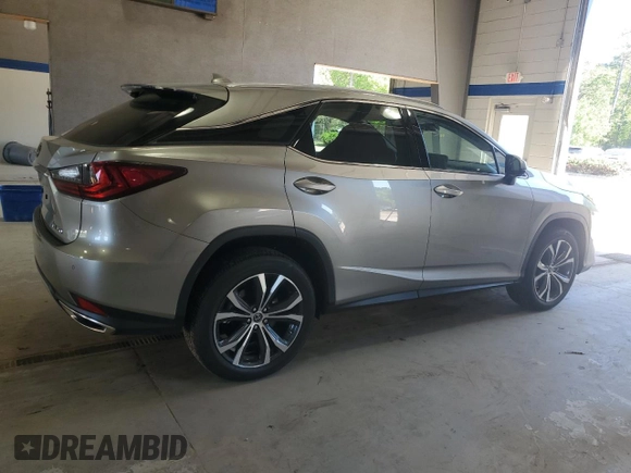 2022 Lexus RX 350 with VIN 2T2HZMDA7NC328902, listed as a Copart auction lot 54583895 with 13,690 mi miles and Salvage Title. Bid and sale history available at DreamBid. Image 3.