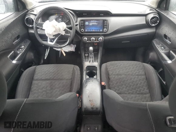 2023 Nissan Kicks SV with VIN 3N1CP5CV0PL513701, listed as a Copart auction lot 48261575 with 71,370 mi miles and Salvage Title. Bid and sale history available at DreamBid. Image 8.