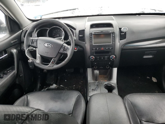 2012 Kia Sorento EX with VIN 5XYKUDA23CG247371, listed as a Copart auction lot 44522465 with 205,067 mi miles and Salvage Title. Bid and sale history available at carsss.com. Image 8.