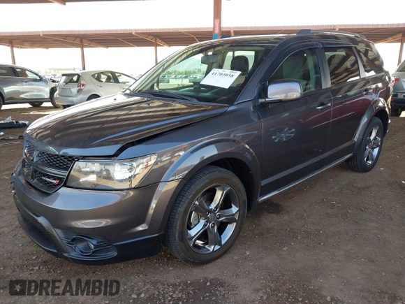 2017 Dodge Journey Crossroad Plus with VIN 3C4PDCGB0HT581249, listed as a IAAI auction lot 41703058 with 122,226 mi miles and . Bid and sale history available at DreamBid. Image 17.