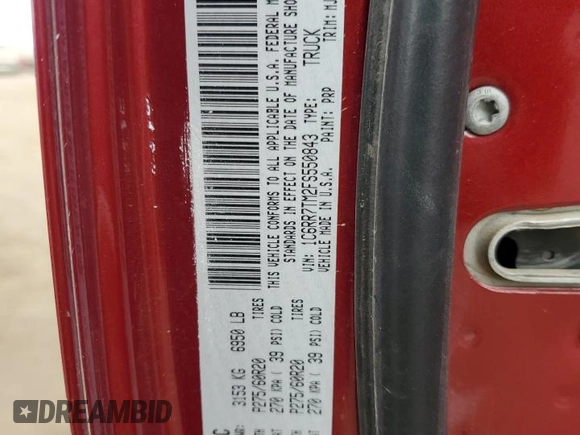 2015 Ram 1500 Lone Star с VIN 1C6RR7TM2FS550843, выставлен на аукционе Copart как лот 75947474 с пробегом 235 884 миль миль и Списание • Salvage title. История ставок и продаж доступна на DreamBid. Изображение 12.