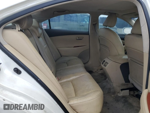 2007 Lexus ES 350 with VIN JTHBJ46G072003222, listed as a Copart auction lot 53726155 with 238,955 mi miles and Salvage Title. Bid and sale history available at carsss.com. Image 10.