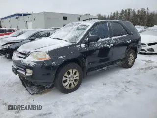 2003 Acura MDX Touring Pkg with VIN 2HNYD18643H002706, listed as a Copart auction lot 46878135 with 0 mi miles and Clean Title. Bid and sale history available at carsss.com. Image 1.