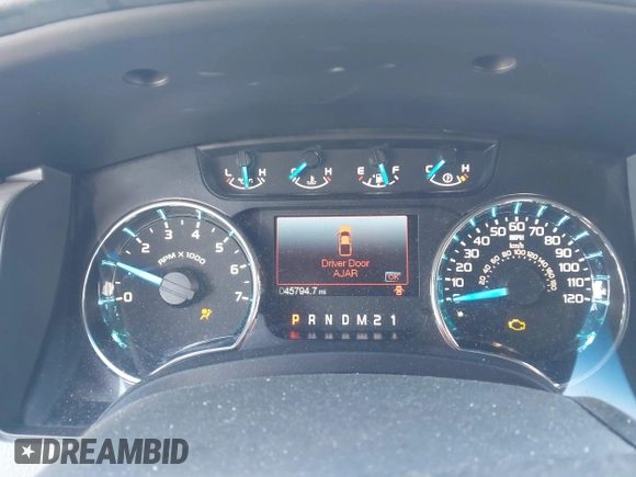 2014 Ford F-150 XL with VIN 1FTFW1EF9EKD60374, listed as a IAAI auction lot 41663069 with 45,794 mi miles and . Bid and sale history available at DreamBid. Image 7.