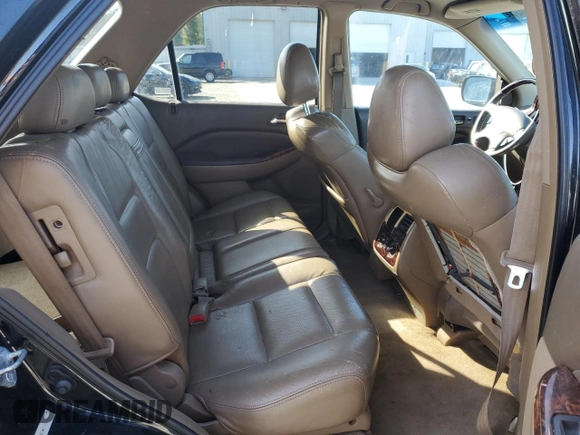 2001 Acura MDX Touring Pkg with VIN 2HNYD18691H533431, listed as a Copart auction lot 44163305 with 319,985 mi miles and Salvage Title. Bid and sale history available at carsss.com. Image 11.