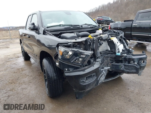 2023 Ram 1500 Big Horn with VIN 1C6SRFBT4PN588689, listed as a IAAI auction lot 41517045 with 11,304 mi miles. Bid and sale history available at carsss.com. Image 1.