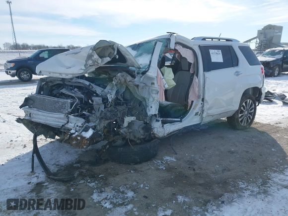 2016 GMC Terrain Denali z VIN 2GKFLRE36G6215185, wystawiony jako IAAI lot #41578029 z przebiegiem Nie podano mil oraz . Historia ofert i sprzedaży dostępna na DreamBid. Obrazek 2.