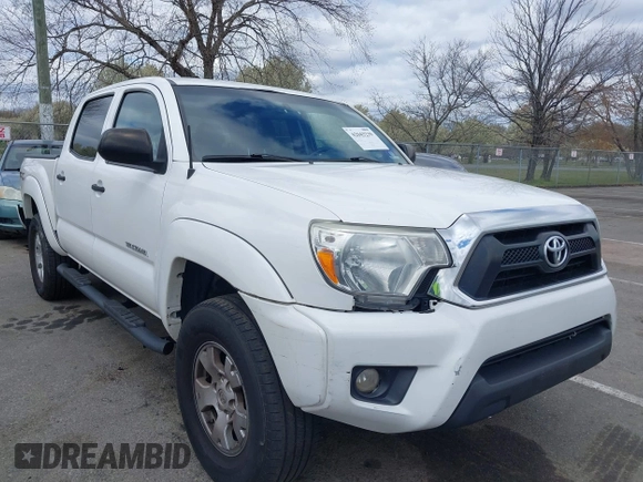 2015 Toyota Tacoma with VIN 5TFLU4EN6FX120947, listed as a IAAI auction lot 42043239 with 125,480 mi miles and . Bid and sale history available at DreamBid. Image 1.
