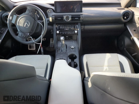 2023 Lexus IS with VIN JTHGZ1B24P5066460, listed as a Copart auction lot 70842564 with 31,280 mi miles and Salvage Title. Bid and sale history available at carsss.com. Image 8.
