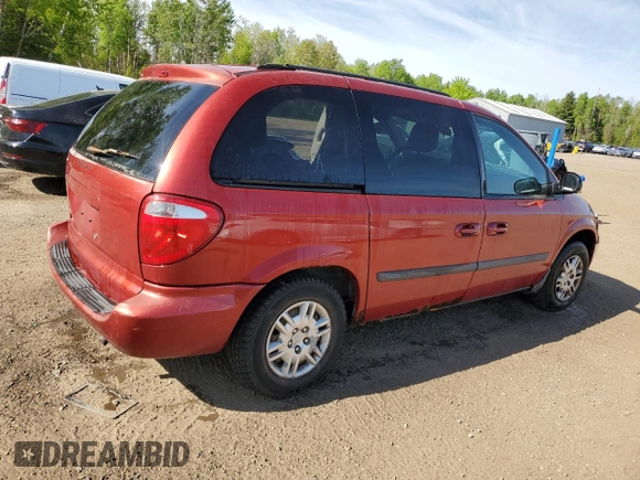 2007 Dodge Caravan SE z VIN 1D4GP25R87B132969, wystawiony jako Copart lot #57980945 z przebiegiem 156 506 mil mil oraz Szkoda całkowita • Salvage title. Historia ofert i sprzedaży dostępna na DreamBid. Obrazek 3.