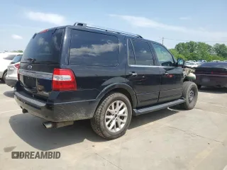 2016 Ford Expedition Limited with VIN 1FMJU2AT9GEF32188, listed as a Copart auction lot 56503805 with 209,686 mi miles and Salvage title. Bid and sale history available at DreamBid. Image 3.