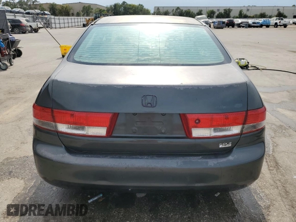2004 Honda Accord LX with VIN 3HGCM56364G710670, listed as a Copart auction lot 58320725 with Not provided miles and Salvage title. Bid and sale history available at DreamBid. Image 6.