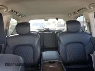 2019 Infiniti QX80 LUXE with VIN JN8AZ2NE7K9231734, listed as a Copart auction lot 69708214 with 57,078 mi miles and Salvage Title. Bid and sale history available at carsss.com. Image 10.